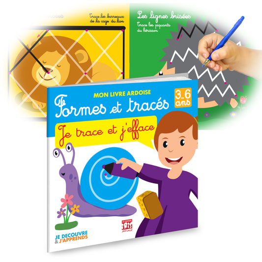 Formes Et Tracés - Français - 3-6 Ans