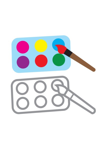 J'adore Colorier Train + 3 Ans